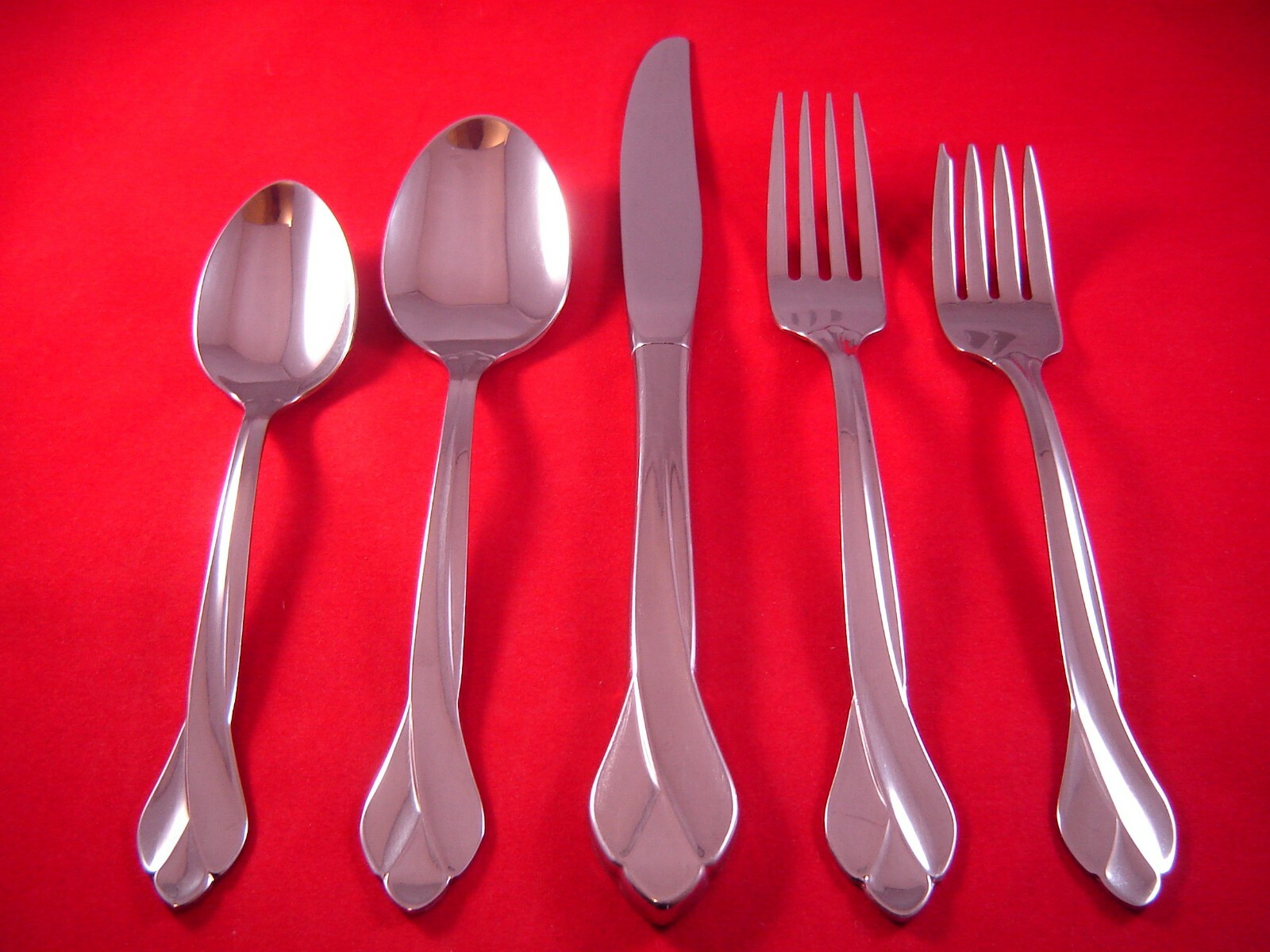 Oneida Tribeca Glossy Stainless Flatware Your Choice FREE SHIP 10+ eBay