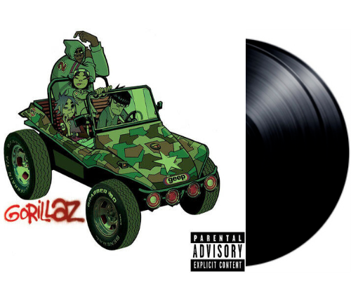 GORILLAZ SELBSTBETITELTE VINYL LP NEU! Clint Eastwood, 19-2000, morgen kommt heute - Bild 1 von 2