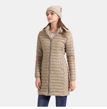 Women Winter Coat Jacket Warm Outwear Long Female Padded Ultralight With Bag NEW