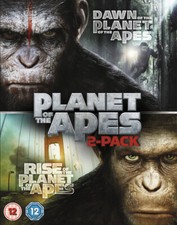 Rise of the Planet of the Apes/Dawn of the Planet of the Apes Blu-ray (2014)