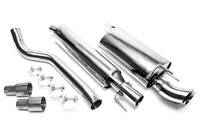 TA Technix Auspuffanlage 2X76Mm Dtm, Opel Corsa B, 93-00