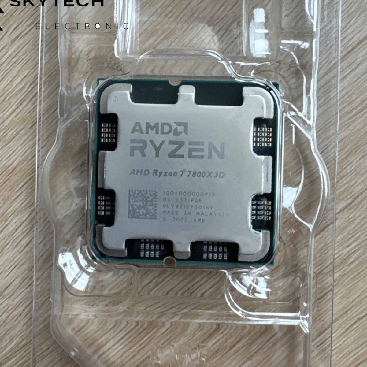 AMD Ryzen 7 7800X3D 8-Cores 4.2GHz Socket AM5 Gaming CPU Processor