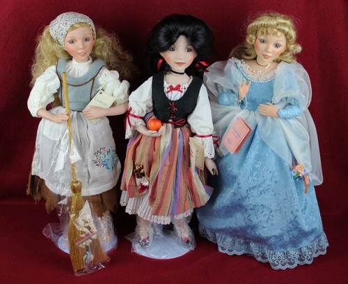 11 Vintage 14" & 15" Dianna Effner's Storybook Dolls,By Knowles/Ashton-Drake. - Picture 5 of 24