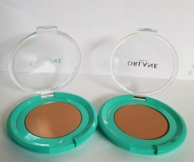 2 pk pcs Orlane Normalane Shine Control Pressed Powder Medium 0.21 oz ea unbox