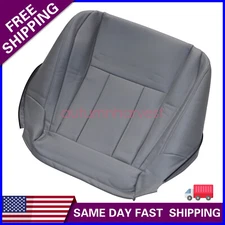 Driver Bottom Seat Cover Leather Gray For 96-02 Toyota 4Runner Limited Base SR5