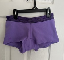 Jo Jax Dance Shorties Lavender Purple Space Dye Size AXS Shorts Dancewear