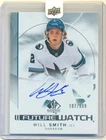 2024-25 SP Authentic Future Watch Autograph #164 WILL SMITH RC 107/999 Sharks