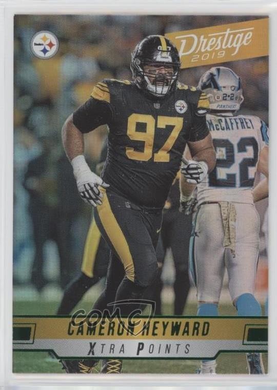 2019 Panini Prestige Xtra Points Blue Cameron Heyward #122 0i21