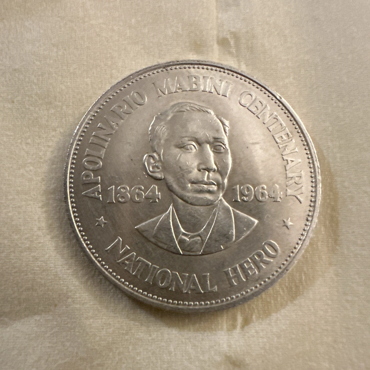 1961年フィリピン ホセ・リサール1ペソ記念銀貨 PCGS認証 トーン❗️ 25+ Silver 1961 Philippine Coins for sale | Updated Sep 2026