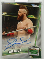 2019 Topps WWE Money in the Bank Sheamus Autographs #ASM 107/199