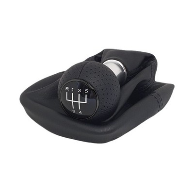 Schaltknauf 5-Gang Schaltsack Schwarz Manschette für Audi A3 8L1 1.6 Hebel 23mm