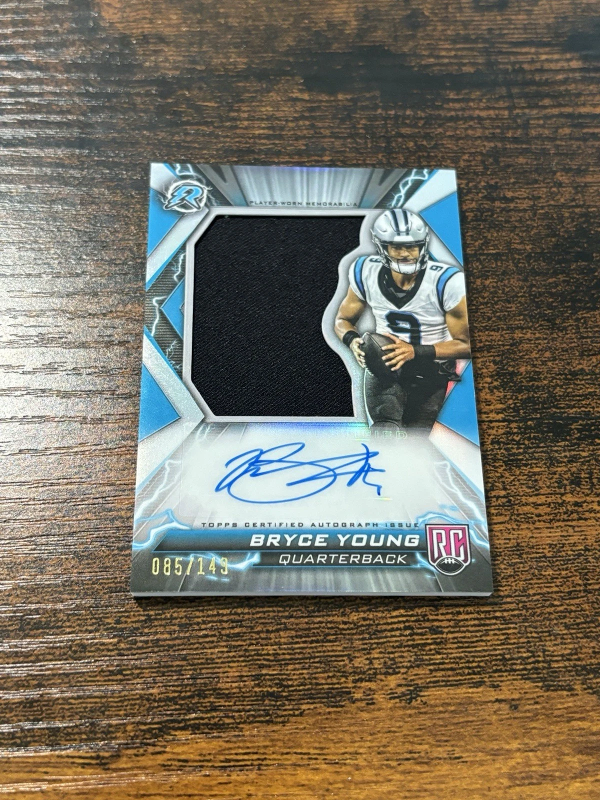 Bryce Young Topps Composite Resurgence Patch Autographs #RPABY Base