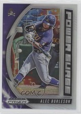2020 Panini Prizm Draft Picks Power Surge Silver Alec Burleson #PDP174 4z8