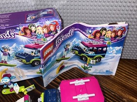 Lego Friends 41321 Snow Resort Off-Roader Complete w/ Manual & Box 100% Complete