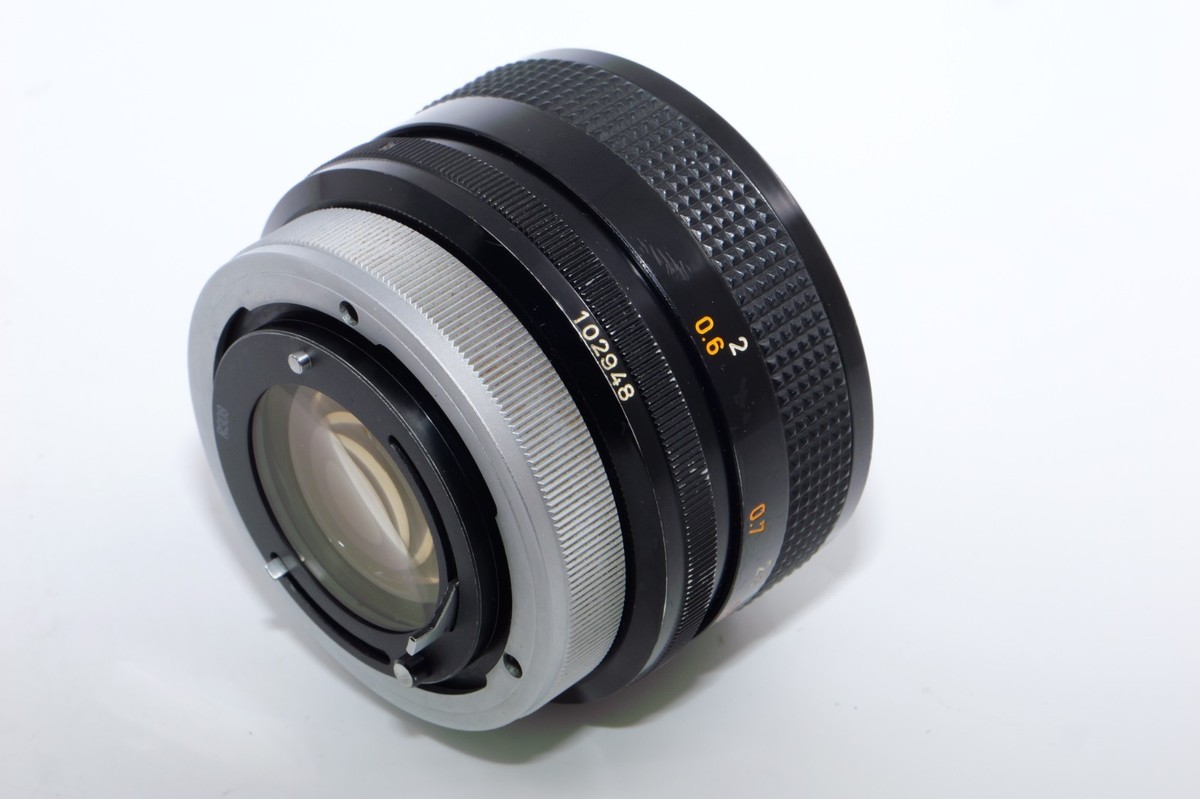 超美品 Canon FD 55mm f1.2 Aspherical s.s.c. Canon FD SSC 55mm f1.2 Aspherical Lens. Box. Hood. Caps. RARE | eBay
