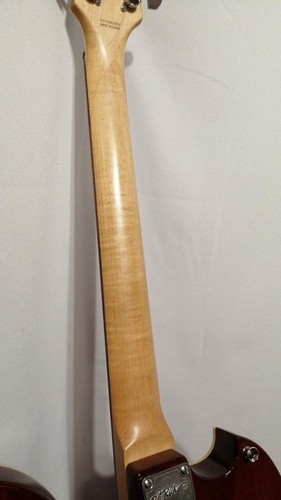 B.C.RICH MOCKING BIRD Used Mahogany body Maple neck Rosewood fingerboard Red - Picture 8 of 12