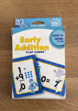 Blues Clues Early Addition Flap Cards Nick Jr 2005 Educational COMPLETE