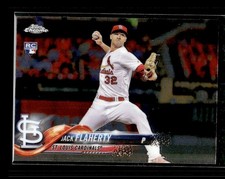 2018 Topps Chrome #4 - Jack Flaherty - St. Louis Cardinals RC Rookie Card. rookie card picture