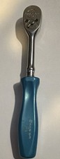 Snap-On Tools Teal Blue 1/4 Dr Ratchet TML8356 Rare USA , Used, Great Condition