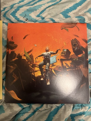 #ad Logic No Pressure Def Jam Rap Hip Hop Multicolor English Vinyl LP Record Album $35.00