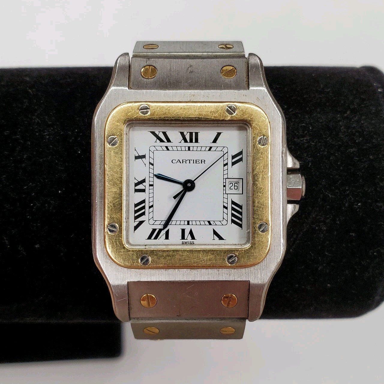 Cartier Santos - 2961 - Automatic Watch - 18k &  Stainless Steel