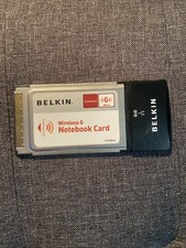 Belkin Wireless G Notebook Card F5D7010 - NOT TESTED