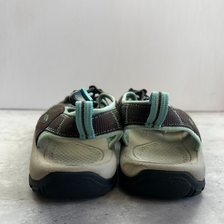 Sandali Keen Newport H2 marrone verde impermeabili da trekking outdoor donna taglia 9 5