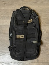 Rothco Large Black Drab Tactical Rugged Bag Backpack Hiking Hunting MOLLE