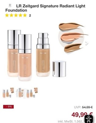 LR Health Beauty Radiant Light Foundation - 03 Neutral 32 Ml