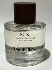 Goodfellow & Co No 02 Juniper & Sandalwood Cologne 3.4 oz Spray NWOB