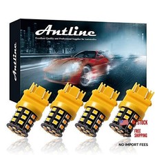 3157 3156 3057 4157 3056 LED Bulbs 12-24V Super Bright 1000 Amber Yellow