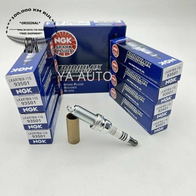 8xNGK 93501 Spark Plug LKAR7BIX-11S IRIDIUM IX for INFINITI M56 2011-13 5.6L V8