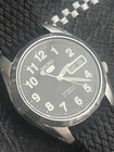 Seiko 5 Automatic Military Dial Mens Vintage Day Date Watch 7S26-01V0