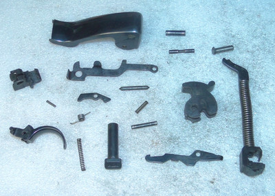 German Mauser-Werke HSc 380acp, TRIGGER, HAMMER, MAG CATCH, BAR, HAMMER'S STRUT