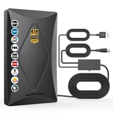 2024 Release TV Antenna for Smart TV, 1000+ Miles Long Range Digital TV Antenna