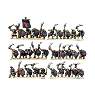 North Star Fantasy Mini 10mm Evil Army - Orcs Pack New