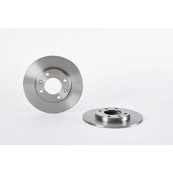 GENUINE BREMBO FRONT BRAKE DISCS SOLID 257mm FOR ALFA 145 146 FIAT LANCIA DEDRA