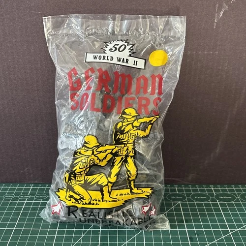 Marx, Original, Vintage, 1963 Bagged German WW2 infantry  NIB