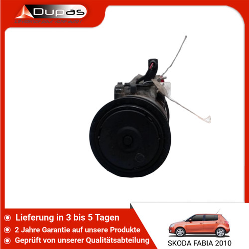 🇩🇪 KLIMAKOMPRESSOR ➤ SKODA FABIA 6Q0820411K ♻️