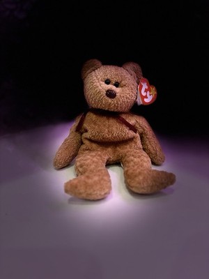Ty Beanie Babies Curly The Bear Plush Toy - 4052