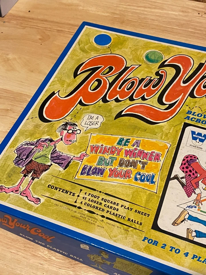 Blow Your Cool Game by Whitman Racine Wisconsin Vintage Board Game - Image 3 of 4