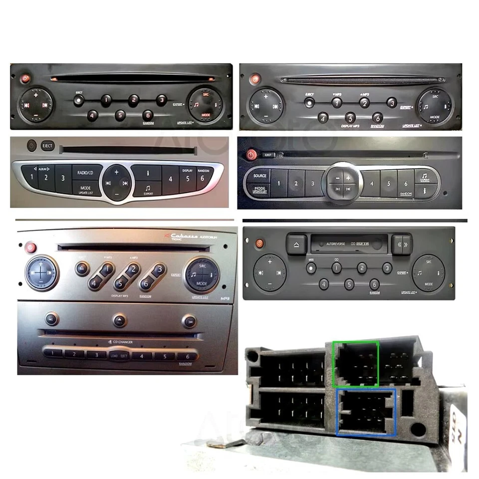 Adaptateur AUX BLUETOOTH RENAULT - AUTORADIO  SCENIC MEGANE 2 MODUS TRAFIC ECT - Photo 4/4