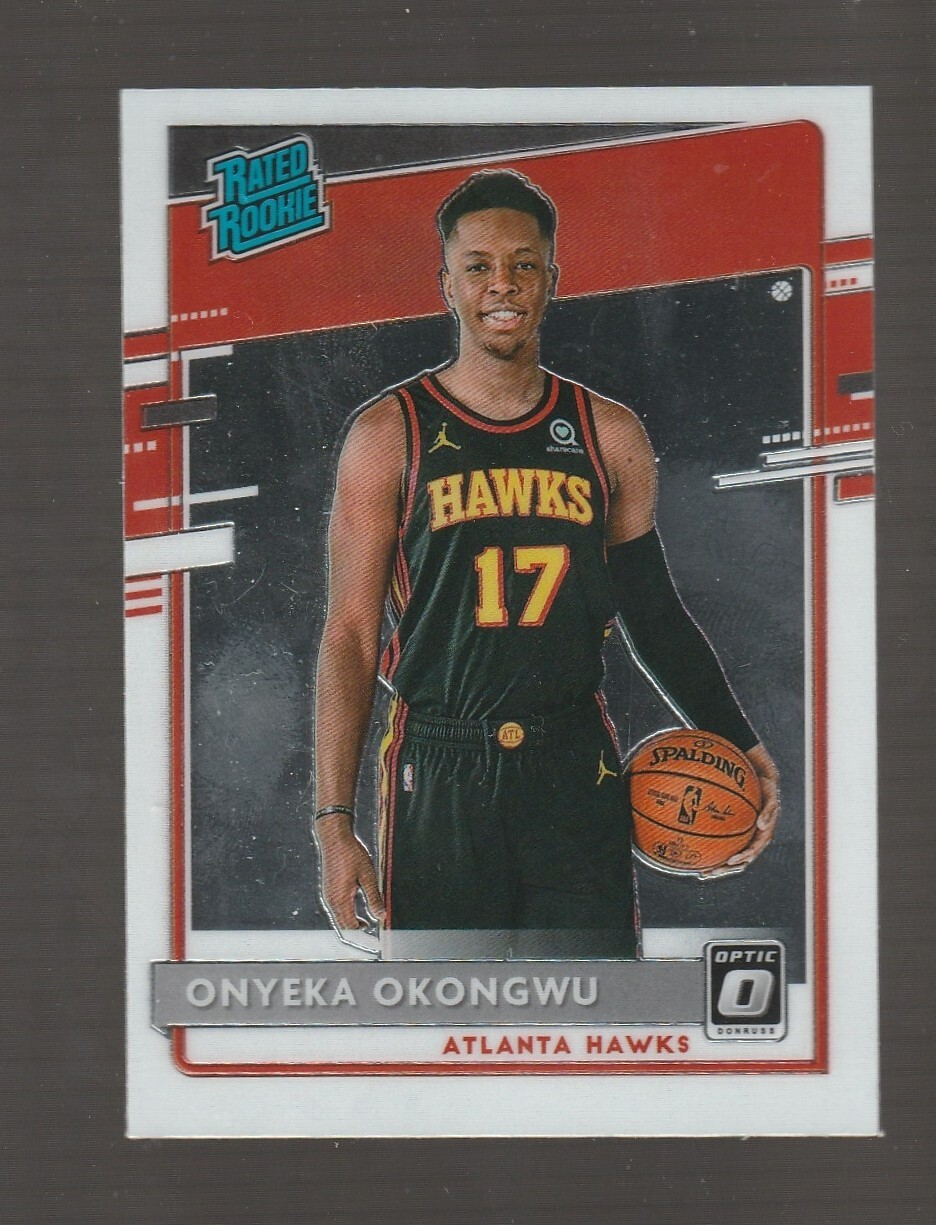 2020-21 Donruss Optic #156 Onyeka Okongwu RC, Atlanta Hawks