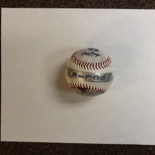 Alex Rodriguez #03 Rawlings Collector Series (Photo) Baseball Texas Rangers - Picture 2 of 2