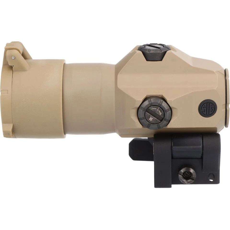 Sig Sauer JULIET4 4x24mm 4x Magnifier w/ QR Quick Detach Mount, FDE - SOJ41002 - Image 3 of 3