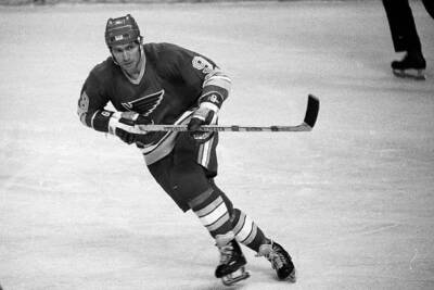 Red Berenson Of The St Louis Blues C1970 Old Ice Hockey Photo