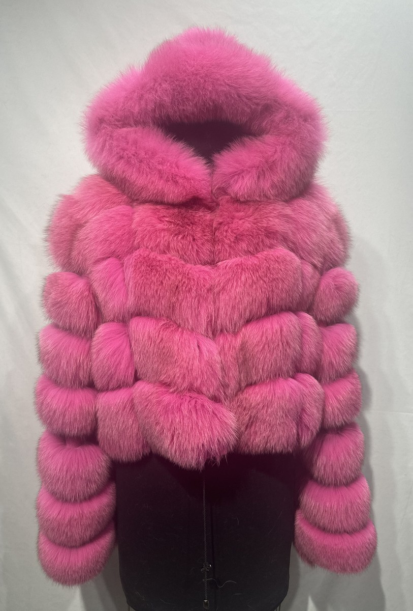 Pink Fox Jacket/ Vest (117199) | eBay