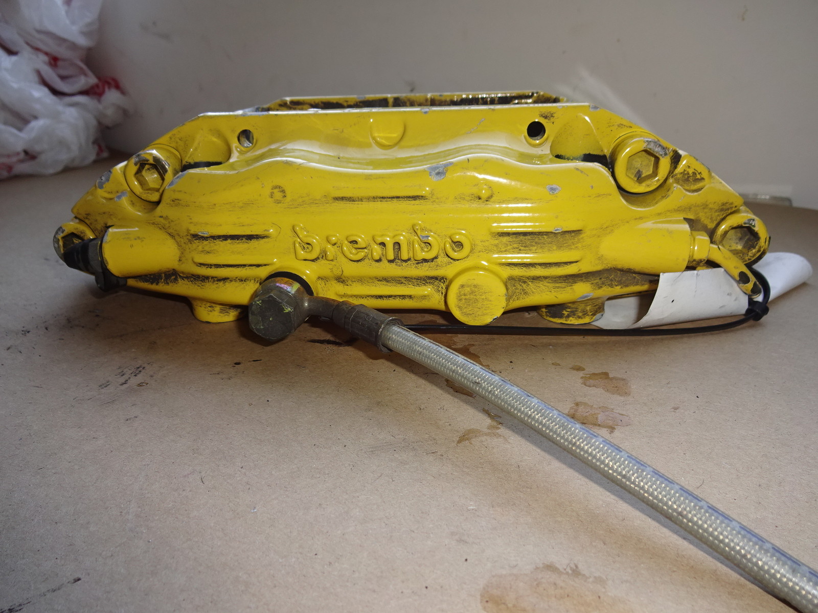 Lamborghini Gallardo, LH Left Rear Brake Caliper # 400615405 A