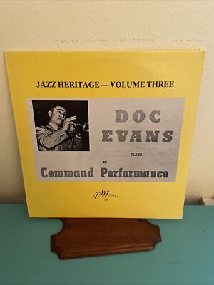 Doc Evans /Jazz Heritage Vol. 3 Plays in Command Performance / Jazzology J 87