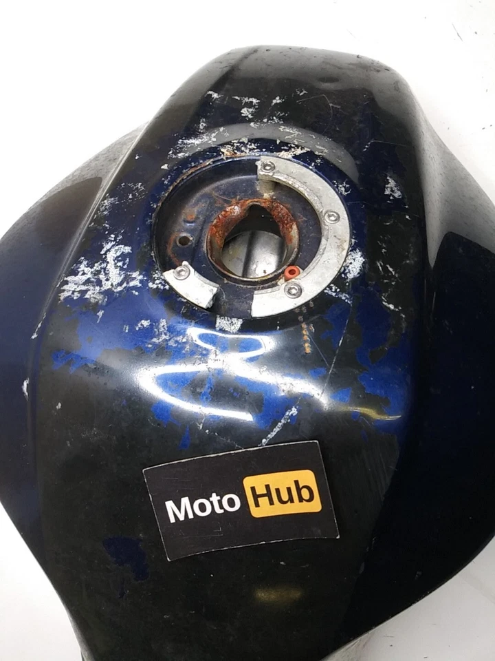 03-05 Suzuki SV1000S 2004 OEM tanque de gasolina azul pila de combustible reserva de gasolina Foto 3 de 4